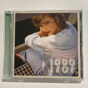 1989 cd Green with Polaroids